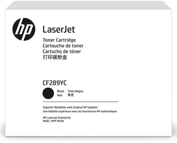 HP 89Y Noir (CF289YC) - Toner HP d'origine à grande capacité