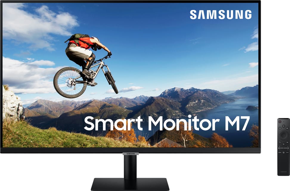 SAMSUNG moniteur flat 32" SMART 4K serie 7 Noir ga (LS32AM700UMXZN)