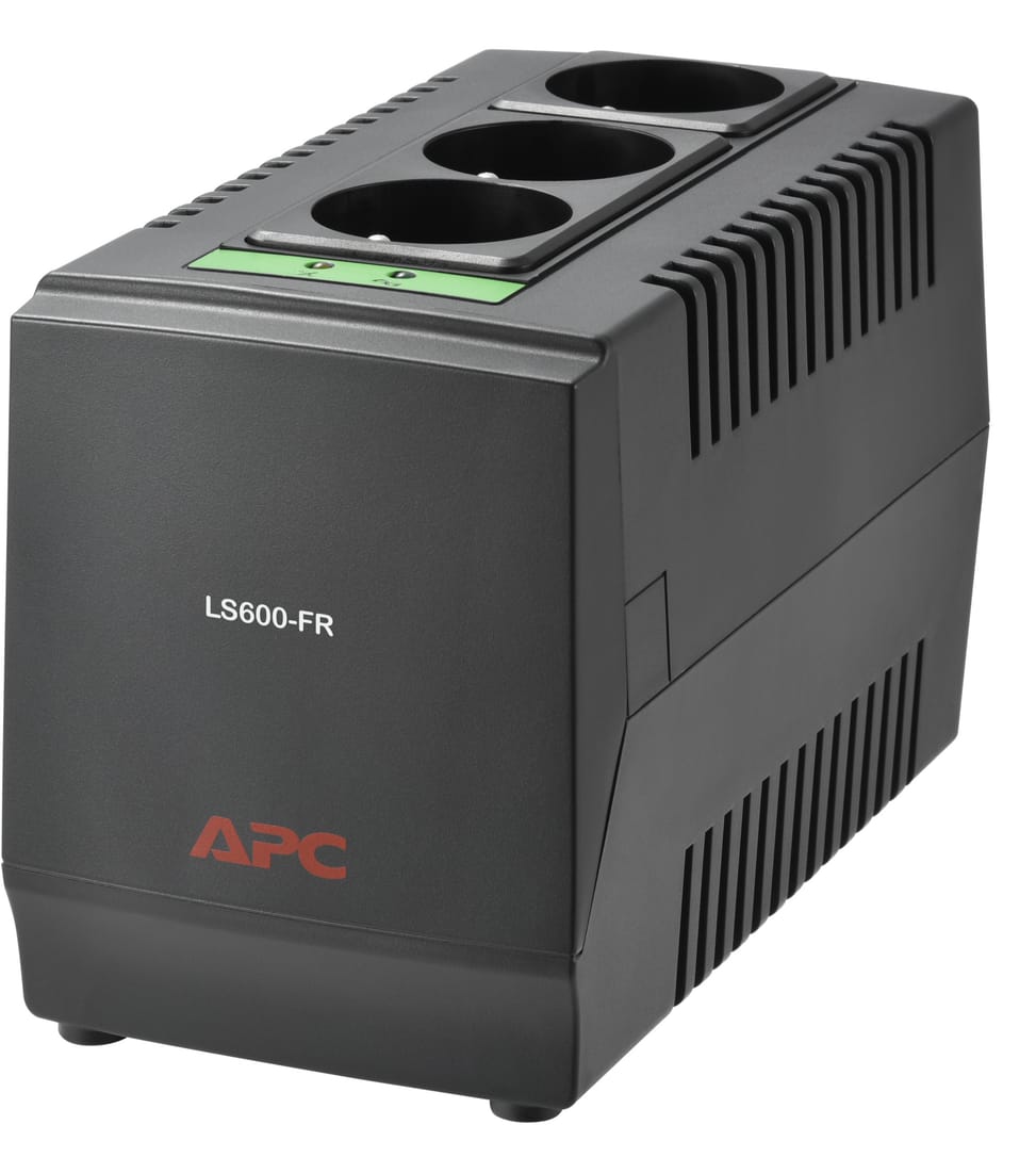 APC Line-R 600VA Automatic Voltage Regulator, 3 OU  (LS600-FR)
