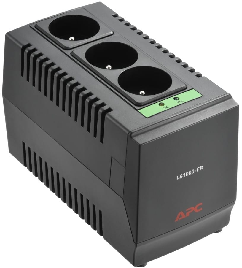 APC Line-R 100VA Automatic Voltage Regulator, 3 OU  (LS1000-FR)