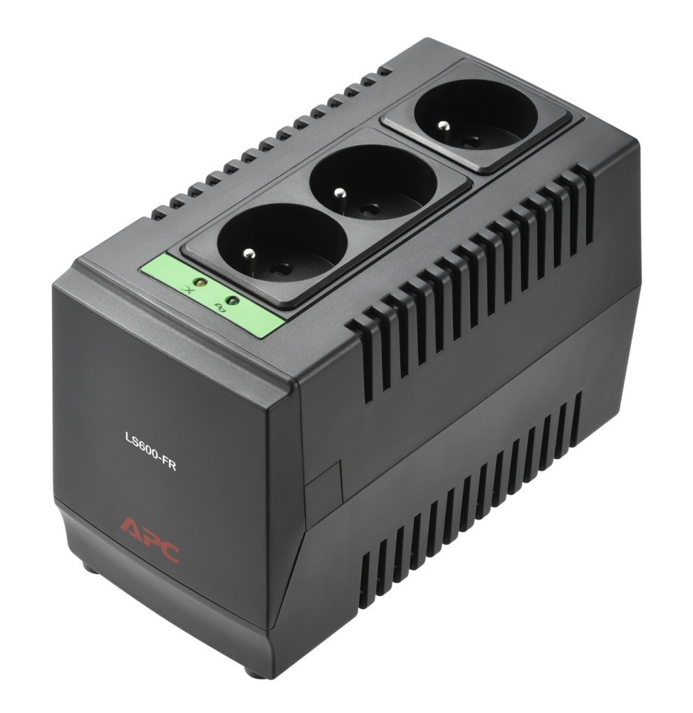 APC Line-R 600VA Automatic Voltage Regulator, 3 OU  (LS600-FR)