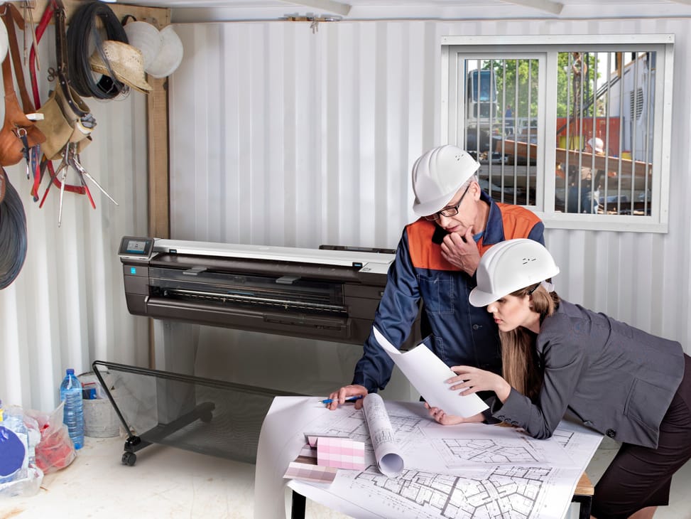 جهاز بلوتر متعدد الوظائف HP DesignJet T830 مقاس 36 بوصة (F9A30D) — صورة 9