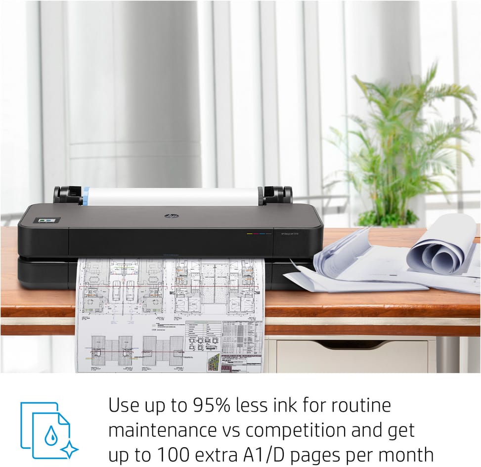 HP DesignJet T230 24-inch Plotter (5HB07A) — image 10