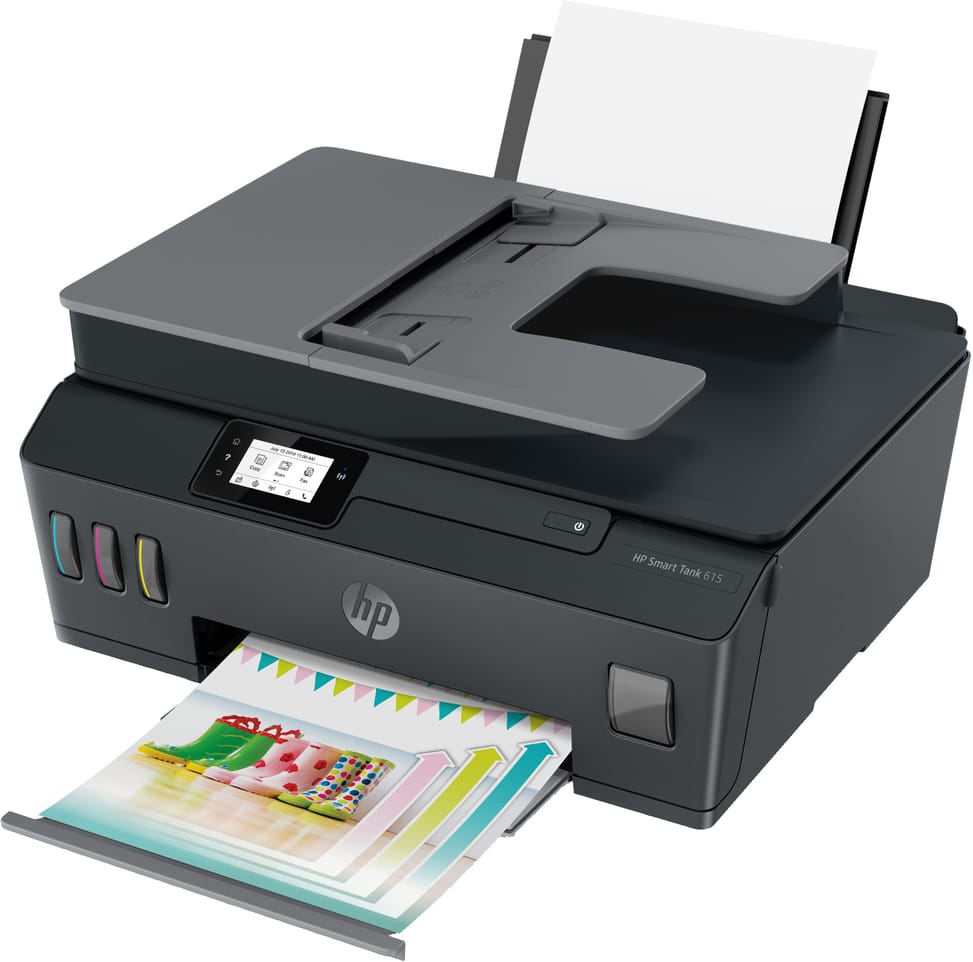 طابعة متعددة الوظائف بخزانات حبر قابلة للتعبئة HP Smart Tank 615 (Y0F71A) — صورة 3