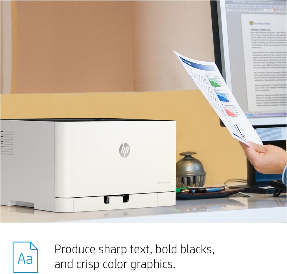 HP 150nw Colour Laser Printer (4ZB95A) — image 10