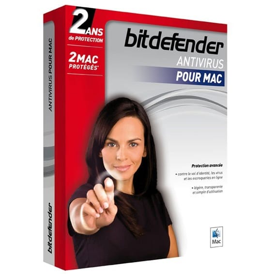 BitDefender Antivirus pour Mac FR - Licence 2 ans/ 2 postes (B-FBDAV-1M2P002)