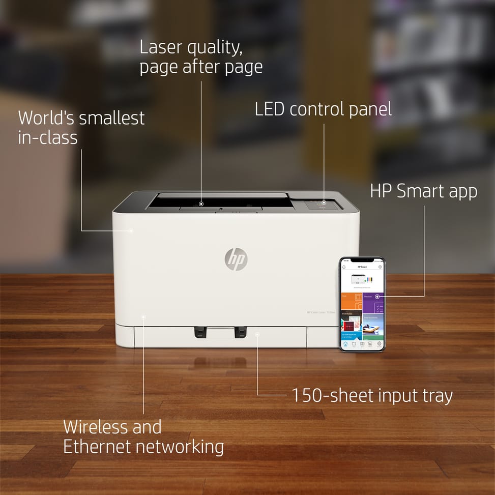 HP 150nw Colour Laser Printer (4ZB95A) — image 13