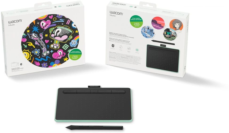 Tablette graphique Wacom Intuos - Bluetooth (CTL-4100WLE-S)