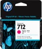 HP 712 Magenta - Cartouche d'encre HP d'origine (3ED68A)