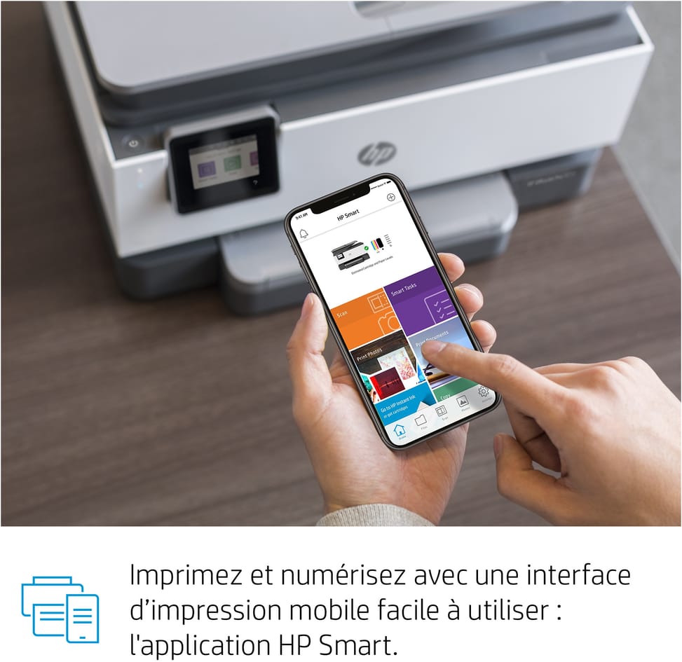 Imprimante multifonction Jet d’encre HP OfficeJet Pro 9010 (3UK83B)