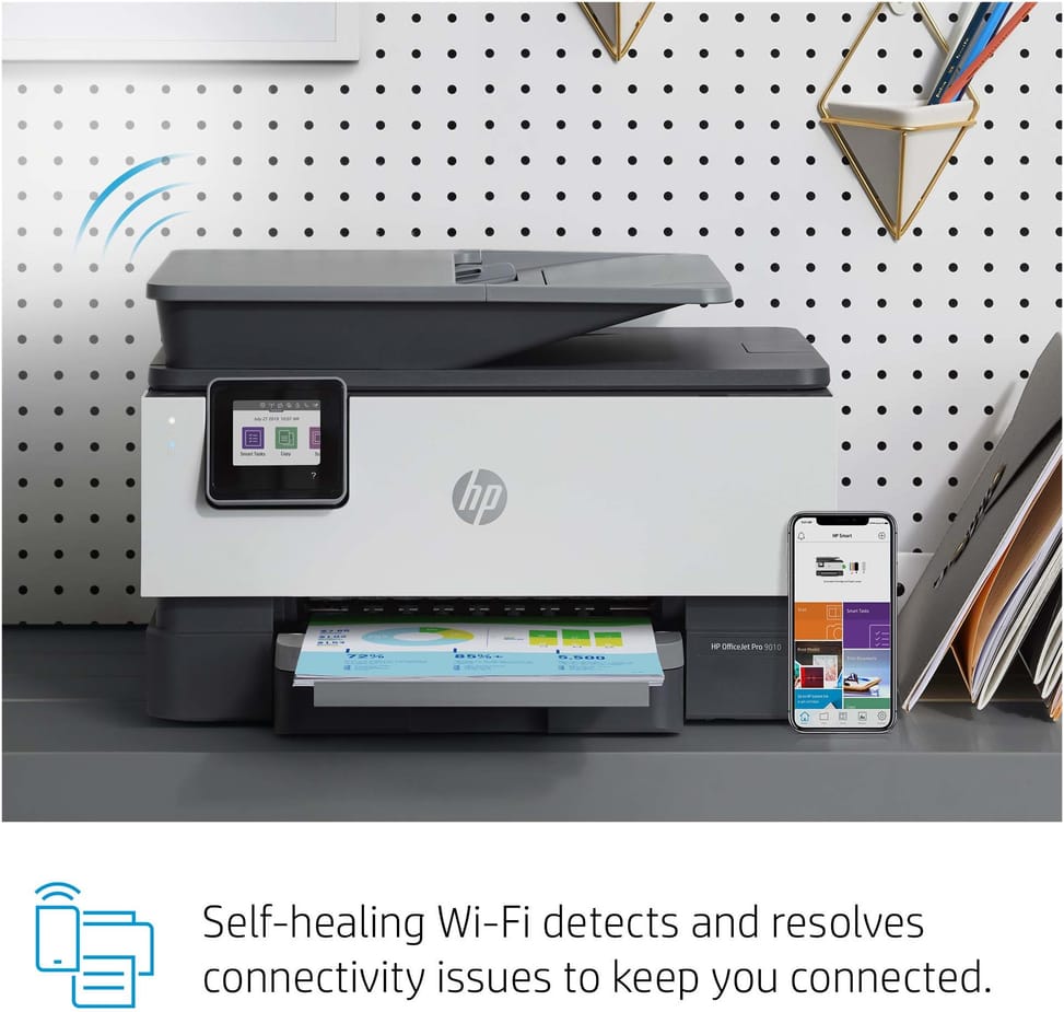 Imprimante multifonction Jet d’encre HP OfficeJet Pro 9010 (3UK83B)
