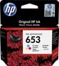 HP 653 Couleur - Cartouche d'encre HP d'origine Ink Advantage (3YM74AE)