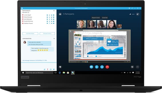 Ordinateur Portable Lenovo ThinkPad X13 Yoga Gen 1 (20SX000MFE)