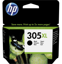 HP 305XL Noir - Cartouche d'encre grande capacité HP d'origine (3YM62AE)