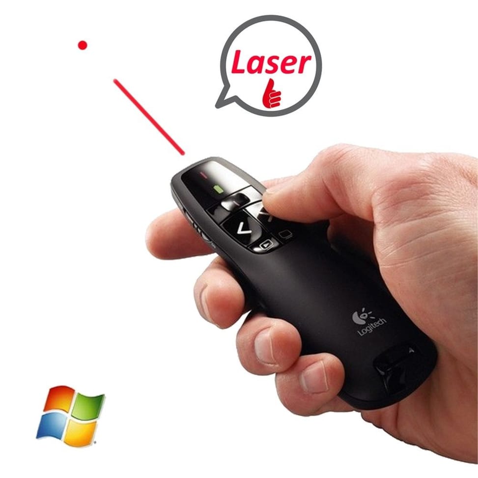 Logitech Wireless Presenter R400 - Télécommande de présentation