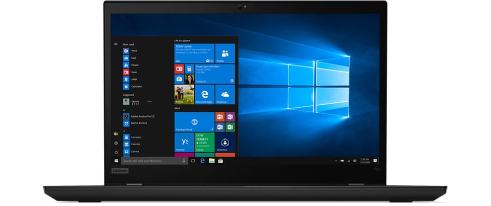 T15 i7-10510U 8GB 256GB SSD 15.6 FHD Win 10 (20S6003DFE)