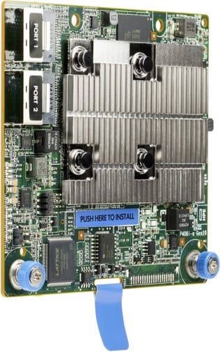 Contrôleur LH modulaire HPE Smart Array P408i-a SR de 10e génération (8 voies internes/2 Go de mémoire cache), 12G SAS