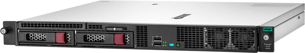 Serveur HPE ProLiant DL20 Gen10 E-2224 1 Processeur 16 Go-U S100i 2 lecteurs à grand facteur de forme module d'alimentation 290