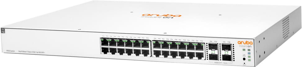 Aruba Instant On 1930 24G Class 4 PoE 4SFP/SFP+ 195 W Managed Switch (JL683A) — image 1