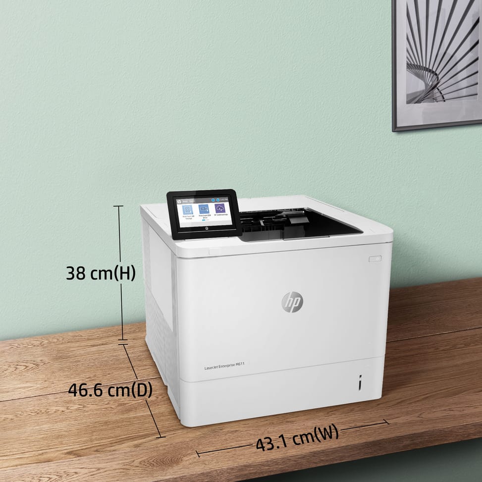 طابعة ليزر أحادية اللون HP LaserJet Enterprise M611dn (7PS84A) — صورة 4
