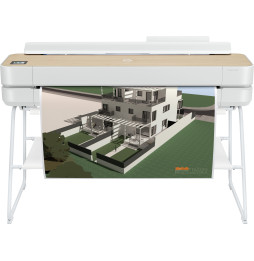 HP DesignJet Studio 36-in Printer Finition Bois  (5HB14A)