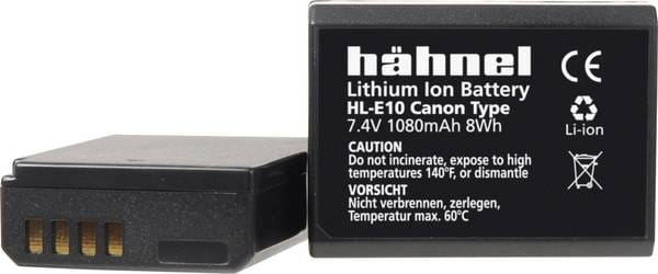 Hähnel batterie Li-Ion HL-E10 compatible CANON LP-E10