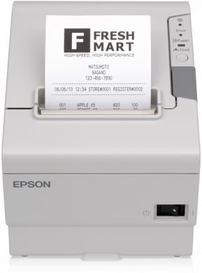 Imprimante de tickets Energy Star EPSON TM-T88V SÉRIE USB + PS-180 + CÂBLE AC (C31CA85012)