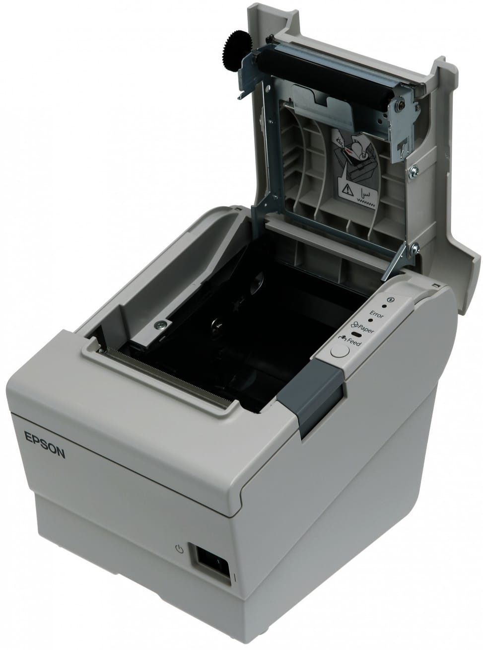طابعة إيصالات EPSON TM-T88V Energy Star تسلسلي USB + PS-180 + كابل AC (C31CA85012) — صورة 5