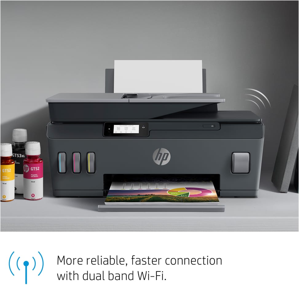 طابعة متعددة الوظائف بخزانات حبر قابلة لإعادة التعبئة HP Smart Tank 530 (4SB24A) — صورة 12