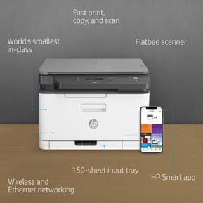 Imprimante Multifonction Laser Couleur HP 178nw (4ZB96A) — image 4