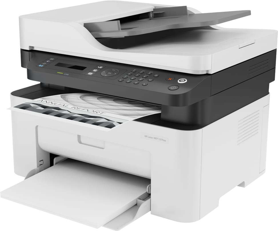 طابعة ليزر أحادية اللون متعددة الوظائف HP 137fnw (4ZB84A) — صورة 5