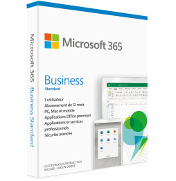 Microsoft 365 Business Standard Français - 1 an (KLQ-00508)