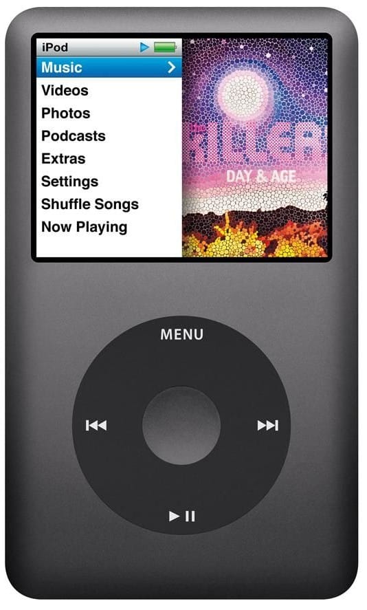 iPod classic 160GB d'Apple (6ème génération, noir)