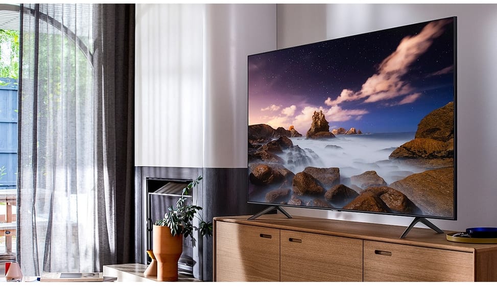 Téléviseur Samsung Smart 4K Ultra HD HDR QLED TV 55" (QA55Q60TAUXMV)