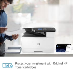 Imprimante A3 multifonction Monochrome HP LaserJet M438n (8AF43A) — image 7