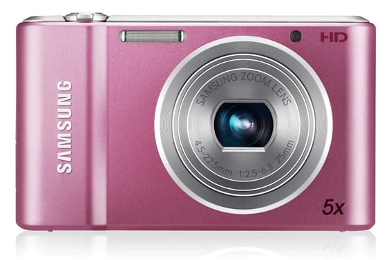 Appareil photo Samsung ST66 Rose - 16MP/5X (EC-ST66ZZDDPME) + Etui et Carte SD integrée offerts