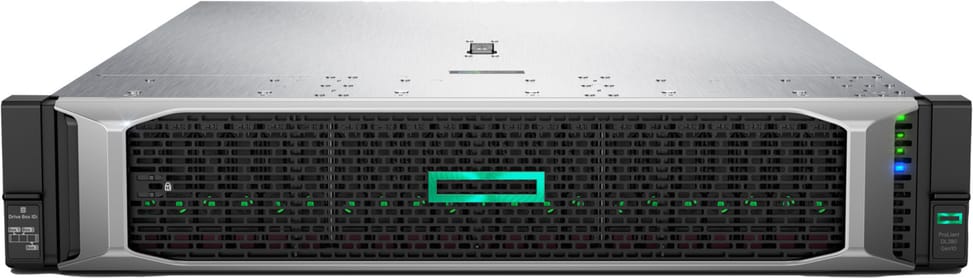 Serveur HPE ProLiant DL380 Gen10 4214R, monoprocesseur, 32 Go-R P408i-a NC 8 lecteurs SFF, alimentation 800 W (P24842-B21)