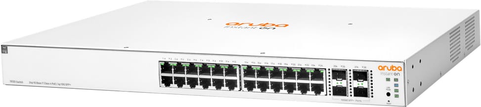 Aruba Instant On 1930 24G Class 4 PoE 4SFP/SFP+ 370 W Managed Switch (JL684A) — image 2