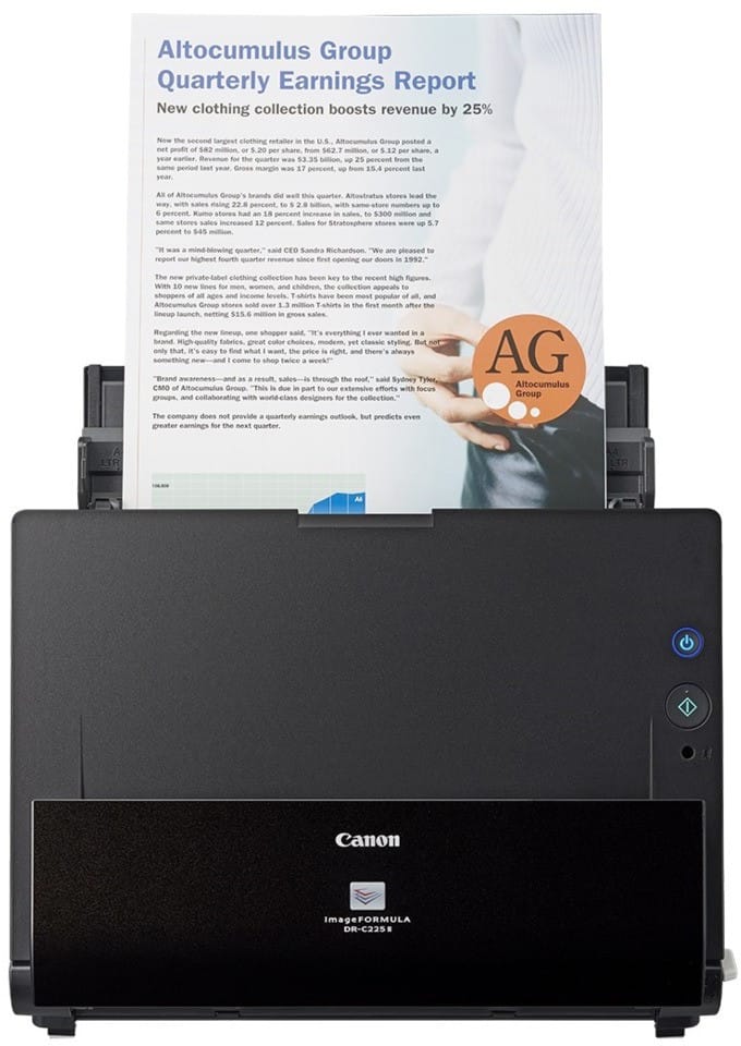 Scanner Canon imageFORMULA DR-C225 II (3258C003AB)