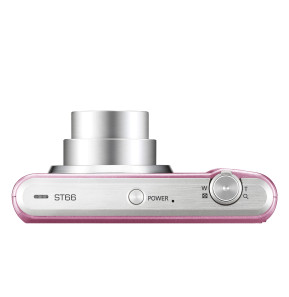 Appareil photo Samsung ST66 Rose - 16MP/5X (EC-ST66ZZDDPME) + Etui et Carte SD integrée offerts