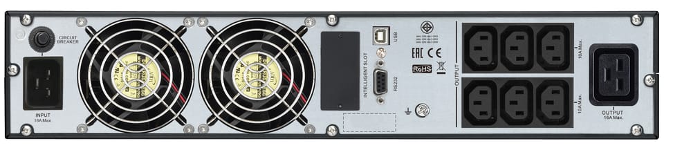 جهاز UPS On-line APC Easy UPS SRV SRV3KRI - 2400 W / 3000 VA - 6 مقابس C13 + مقبس C19 واحد — صورة 3