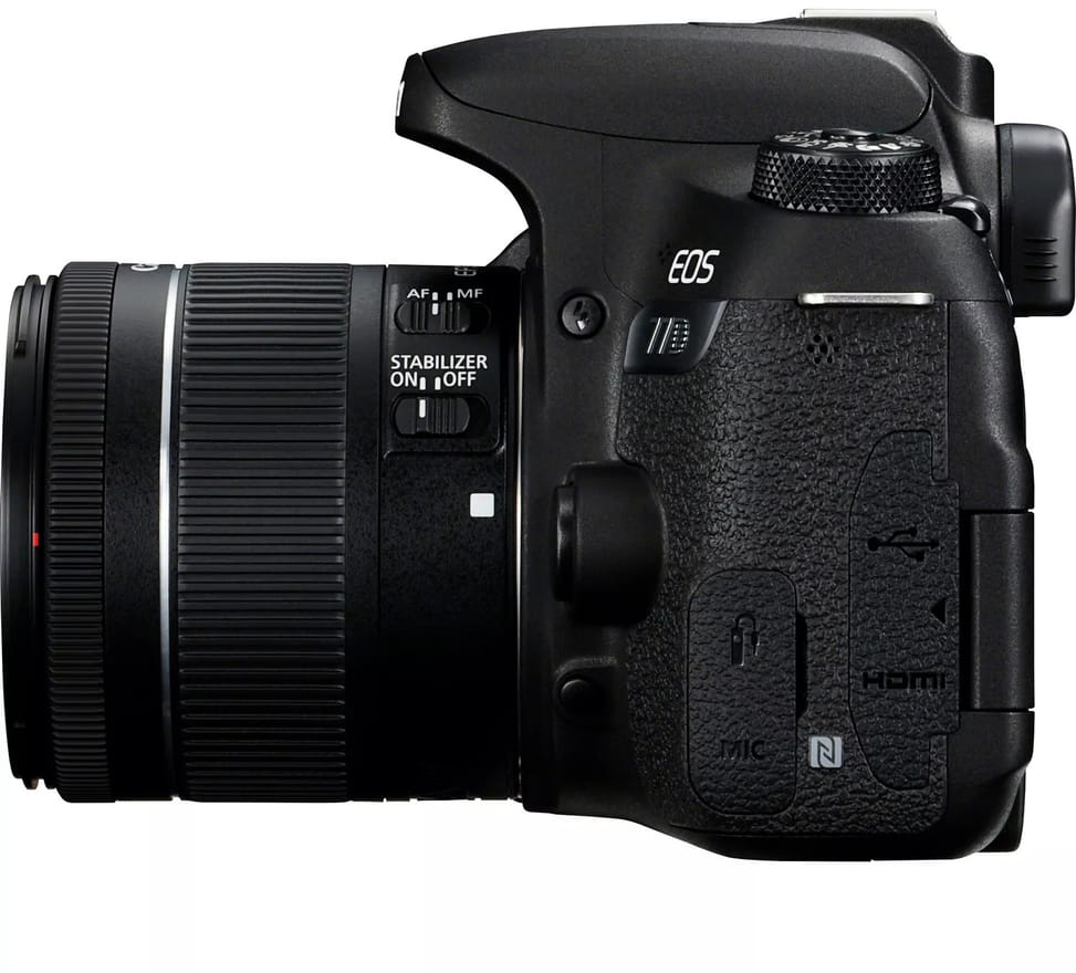 Appareil Photo Reflex Canon EOS 77D + objectif EF-S 18-55 IS (1892C017BA)