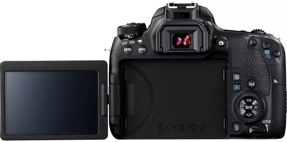 Appareil Photo Reflex Canon EOS 77D + objectif EF-S 18-55 IS (1892C017BA)