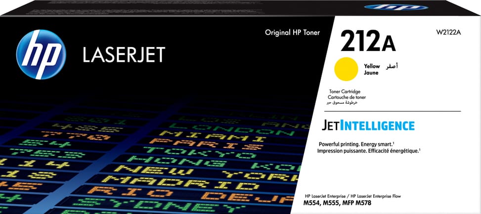 HP 212A Yellow - Original HP LaserJet Toner (W2122A) — image 1
