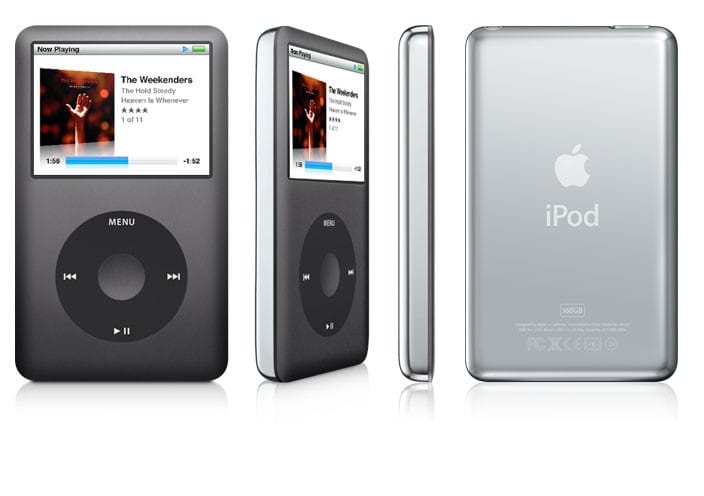 iPod classic 160GB d'Apple