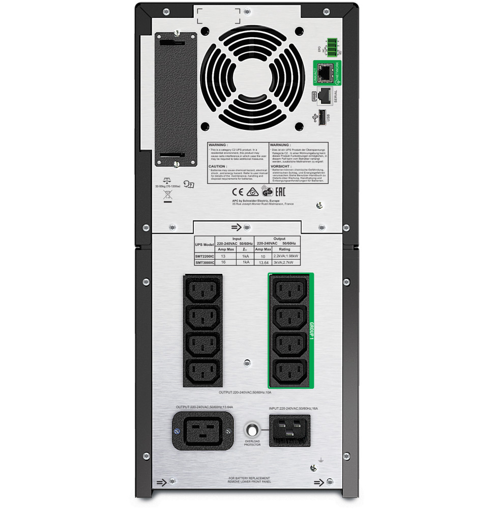 APC Smart-UPS 3000VA LCD 230V  (SMT3000IC)