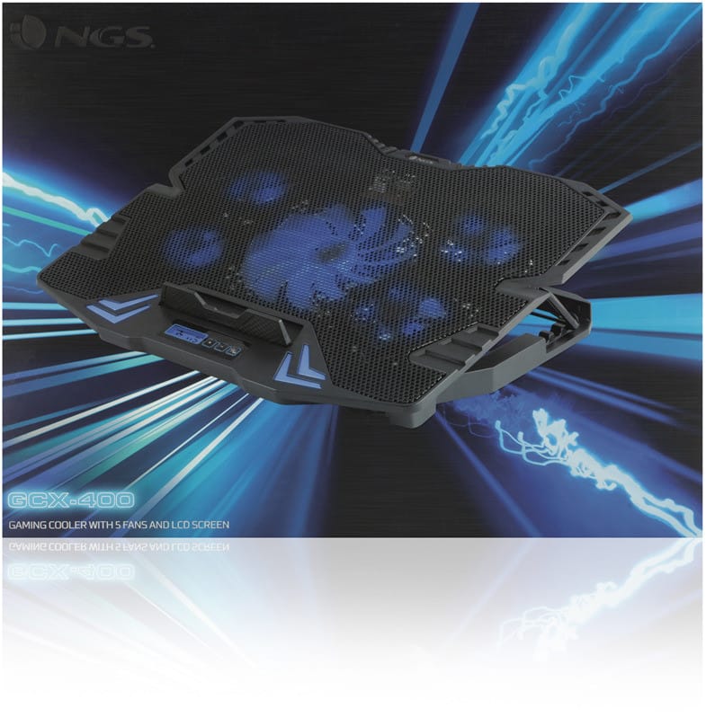 Support ventilé pour PC portable NGS Gaming Cooler GCX-400