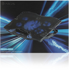 Support ventilé pour PC portable NGS Gaming Cooler GCX-400 