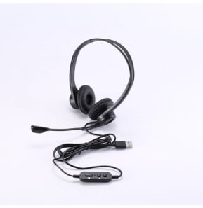 Casque/Micro USB UPTEC avec suppression bruit ambiant (4060100)