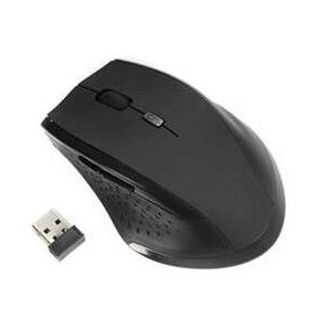 Souris sans fil noire ergonomique UPTEC - USB (4111132)
